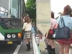 Bus full of asian schoolgirls fucking teacher,..