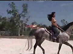Topless Asian Teen Riding A Horse asian cumshots asian swallow japanese chinese