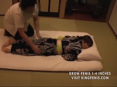 Massage in the japanese style hotel part1