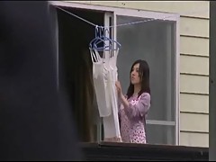 Japanese housewife is vulnerable