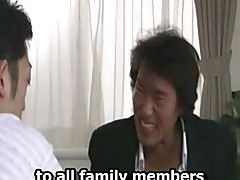 Japanese cuckold husband and his wife (english subtitle)